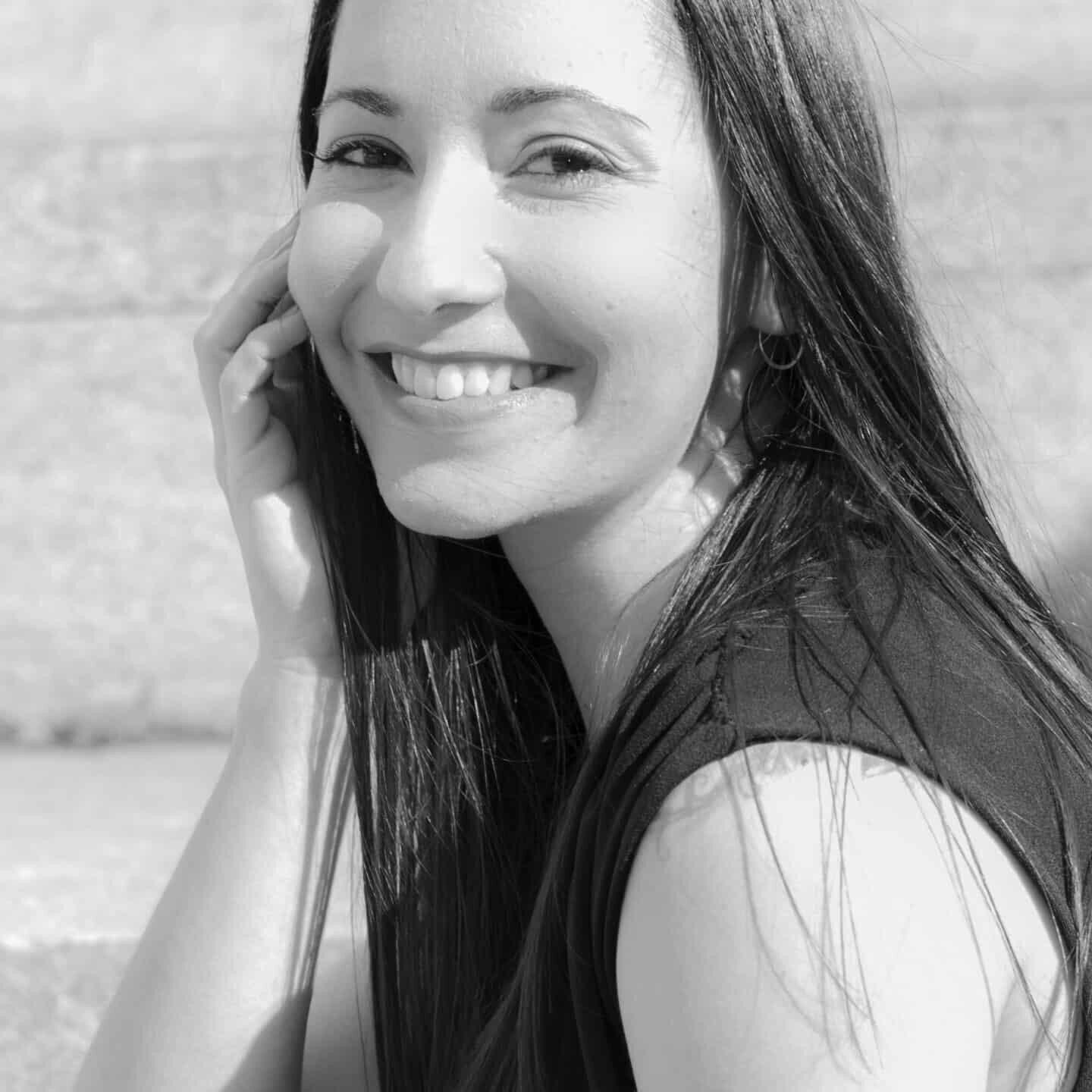 portrait of a beauty female smiling